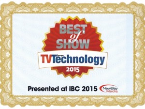Il Best of Show Award all’IBC 2015 assegnato a OneCompact P.